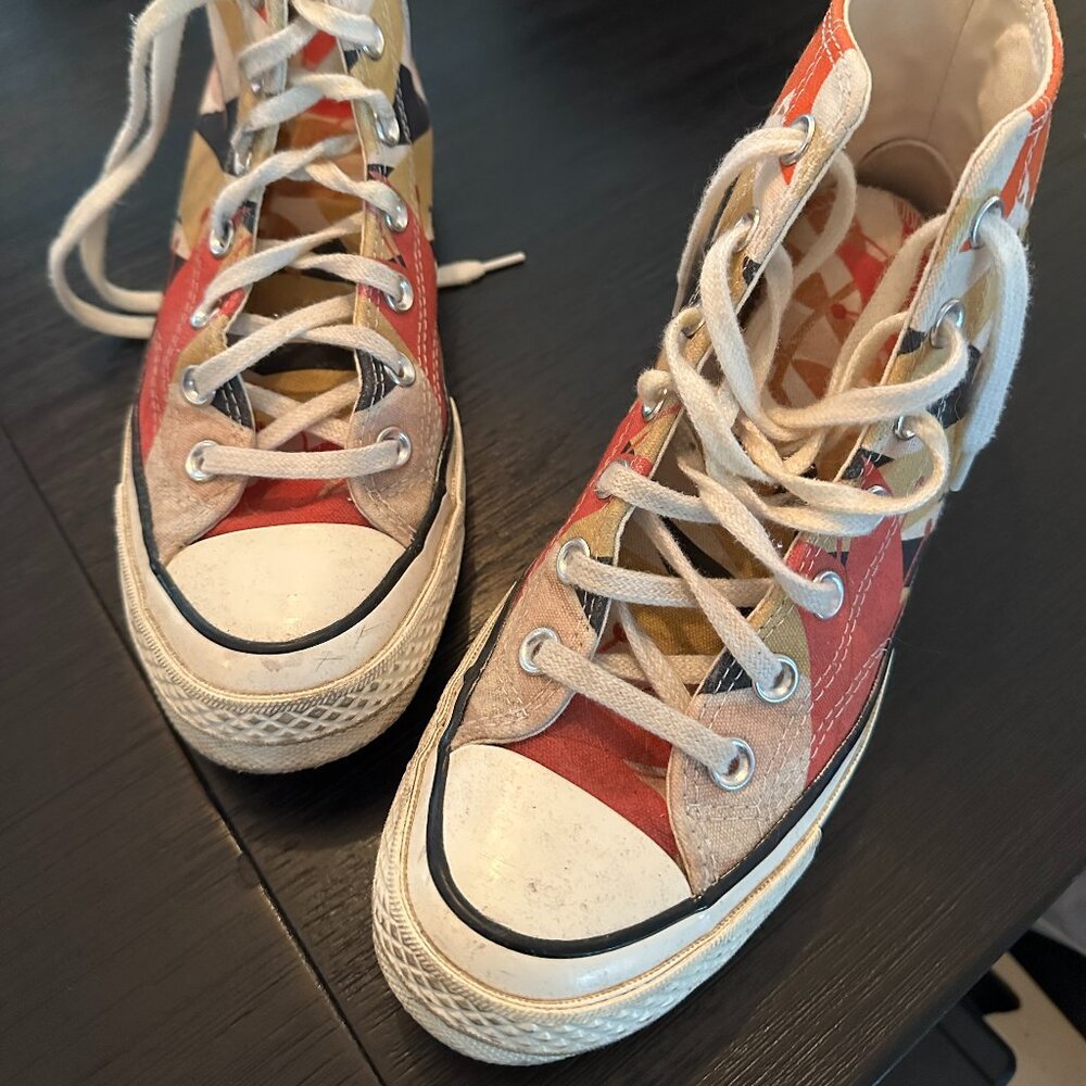 Converse Chuck 70 High “Vintage Floral” Multicolor – Women’s 6/6.5